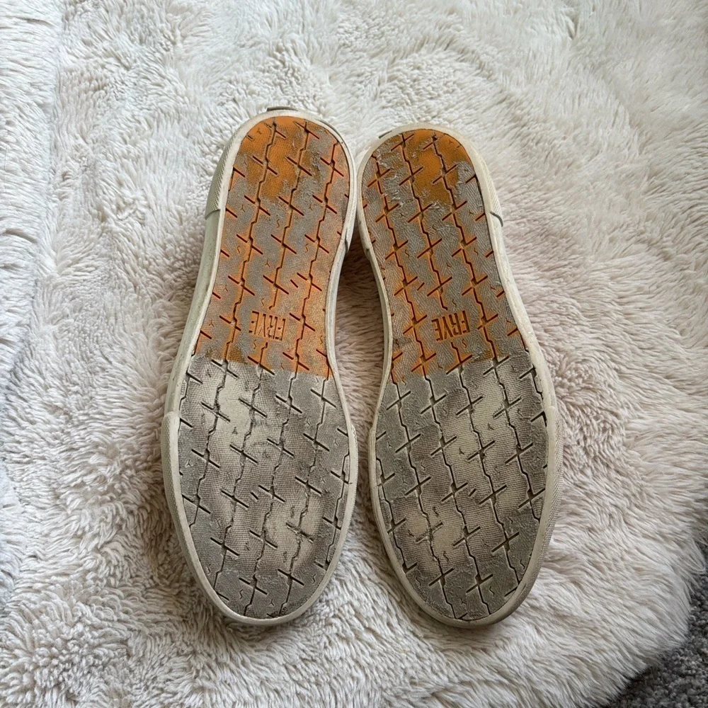 Frye men ludlow canvas shoes size 9